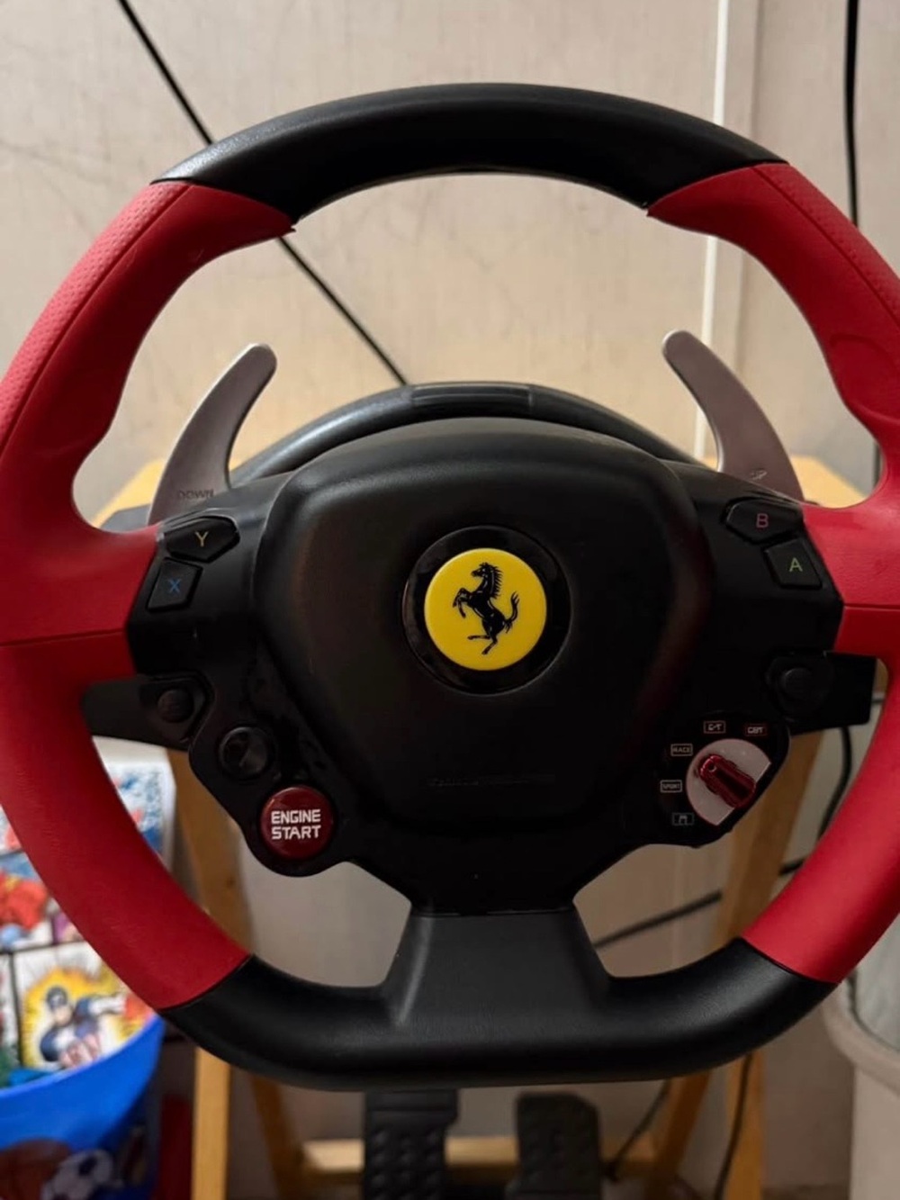 Thrust master Ferrari 458 spider wheel
